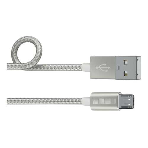Кабель InterStep miсroUSB 2м Silver