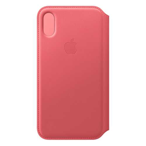Кейс для iPhone Apple Folio XS кожаный розовый MRX12ZM/A