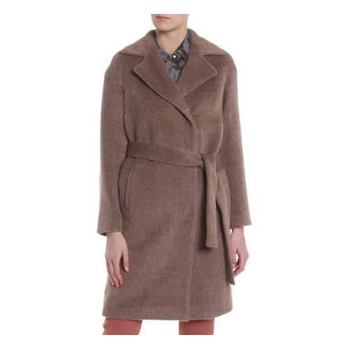 Пальто женское MAGENTA FACTORY M-6 OW/17 бежевое 50 RU
