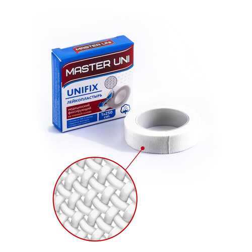 Пластырь Master Uni Unifix фиксирующий на тканевой основе 1 х 500 см
