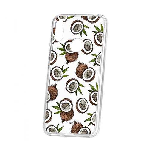 Чехол Kruche Huawei Y6 2019 Print Кокосы