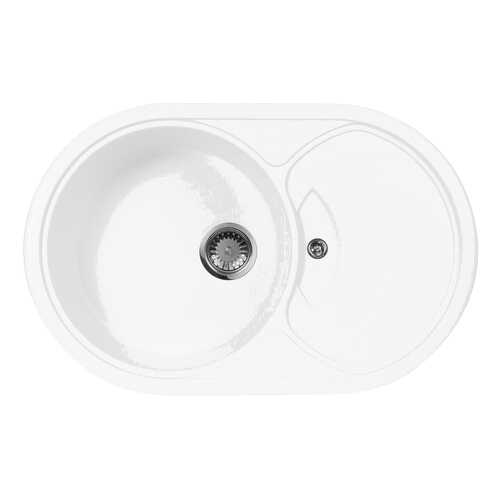 Мойка для кухни гранитная AquaGranitEx m-18S белый