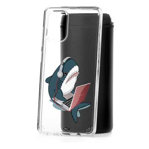 Чехол Samsung Galaxy A71 Kruche Print Акула