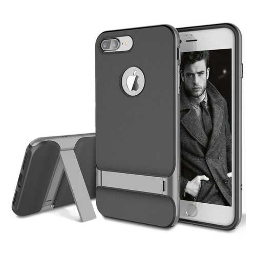 Чехол Rock Royce Kickstand для Apple iPhone 7 Plus/8 Plus Black Grey
