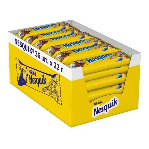 Конфета с хрустящей вафлей Nesquick криспи 22 г