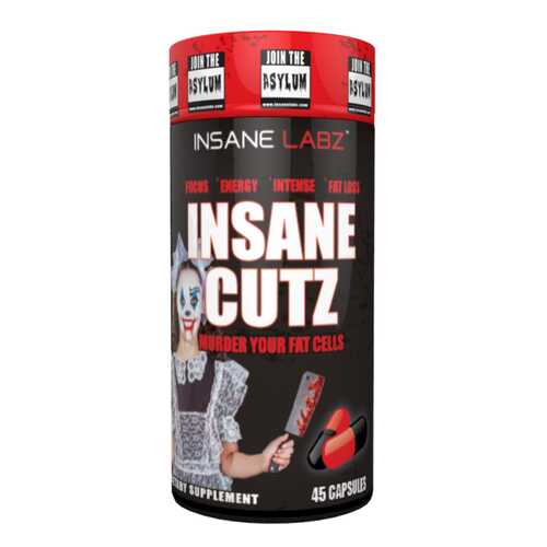 Жиросжигатель Insane Labz Insane Cutz, 45 капсул