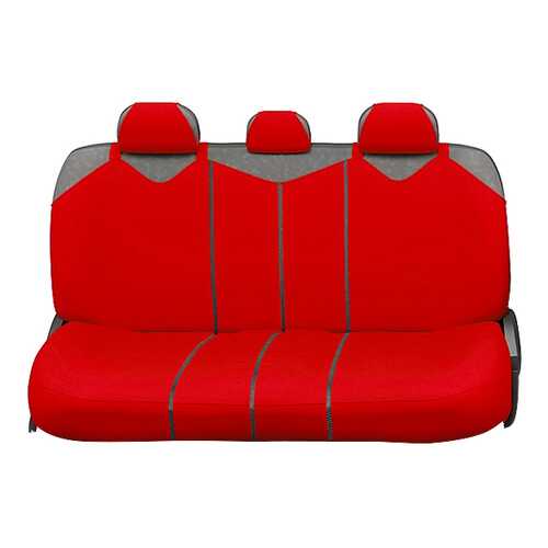 Комплект чехлов-маек Autoprofi R-1 Sport Plus Zippers R-902PZ RD