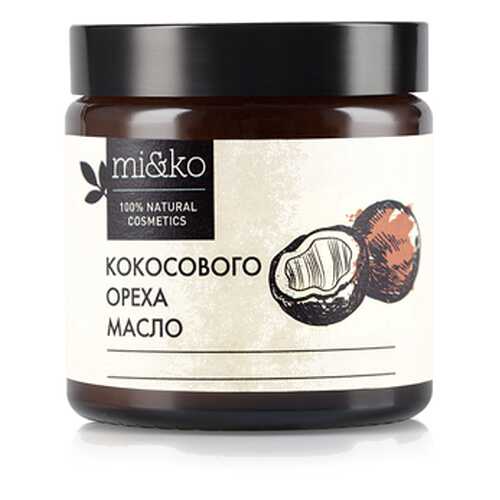 Косметическое кокосовое масло Mi&Ko 60 мл