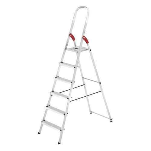 Стремянка алюминиевая Hailo L9 8926-901, 6 ступеней