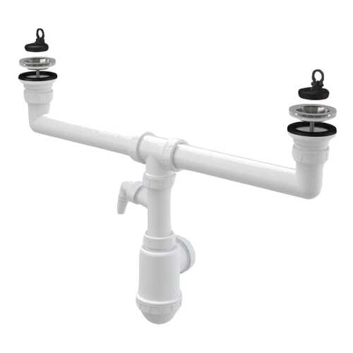 Сифон для кухонной мойки AlcaPlast A449PPR,50/40