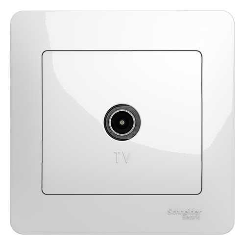 SE Glossa Белая Розетка TV (в сборе)