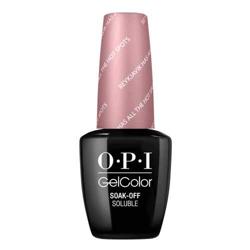 Лак для ногтей OPI Iceland GelColor Reykjavik Has All the Hot Spots 15 мл
