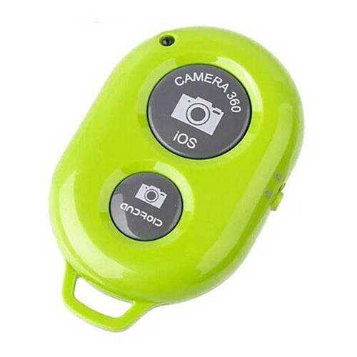 Пульт кнопка Bluetooth Connect для селфи Green