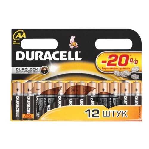 Батарейка DURACELLL R6-12BL Basic 12 шт.
