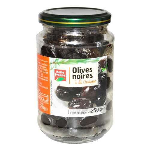 Маслины Belle France по греческому рецепту 250 г