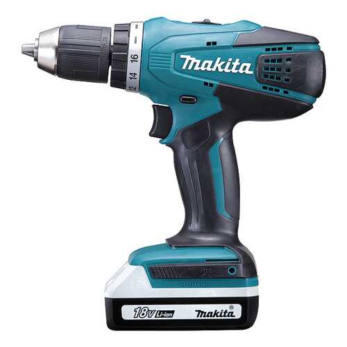 Аккумуляторная дрель-шуруповерт Makita DF457DWE 182496