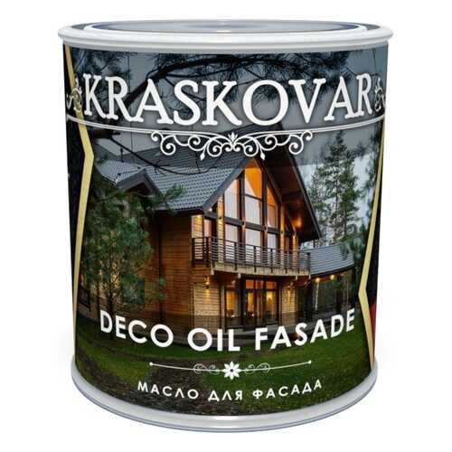 Масло для фасада Kraskovar Deco Oil Fasade Изумруд 2,2л