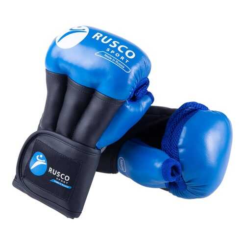 Rusco Перчатки для рукопашного боя PRO, к/з, синий - 6