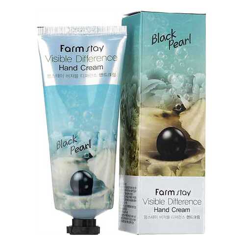 Крем для рук FarmStay Visible Difference Hand Cream Black Pearl 100 мл