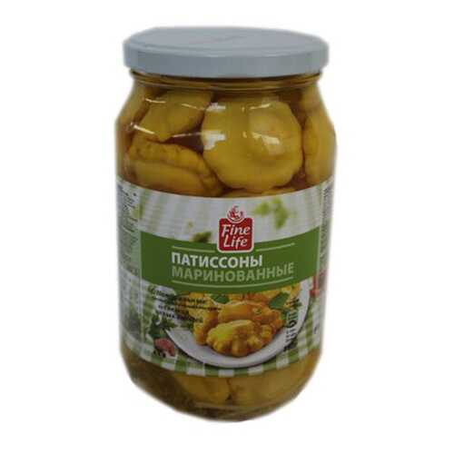 Патиссоны Fine Life маринованные 910 г