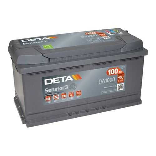 Аккумулятор автомобильный DETA DA1000 100 Ач