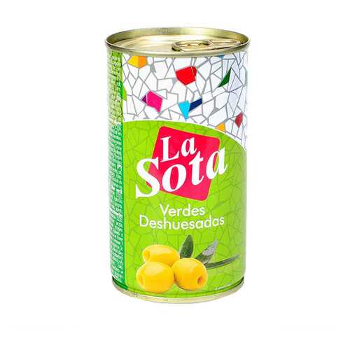 Оливки черные La Sota без косточки 350 г