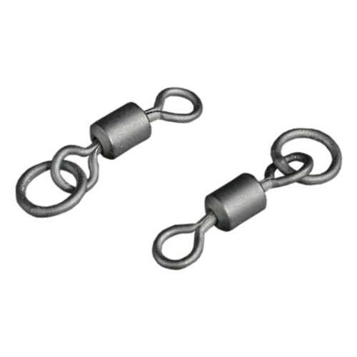 Вертлюг Mikado AMC-11642-4 роликовый №8 с кольцом матово-черный