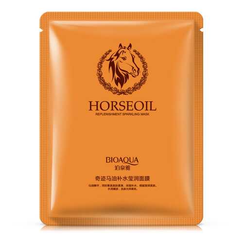 Увлажняющая маска BioAqua с лошадиным маслом Horseoil, 30 гр.