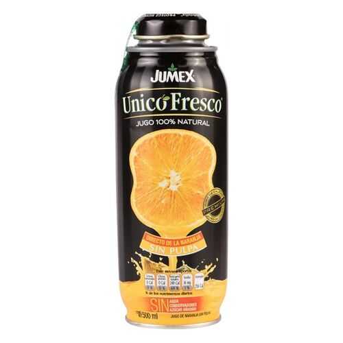 Сок апельсин Jumex unico fresco jugo naranja sin pulpa 500 мл