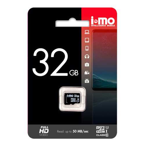 Карта памяти IMO Micro SD IM32GBSD-00 32GB
