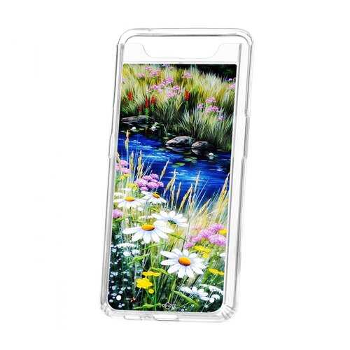 Чехол Kruche Samsung Galaxy A80 Print Ромашки у ручья