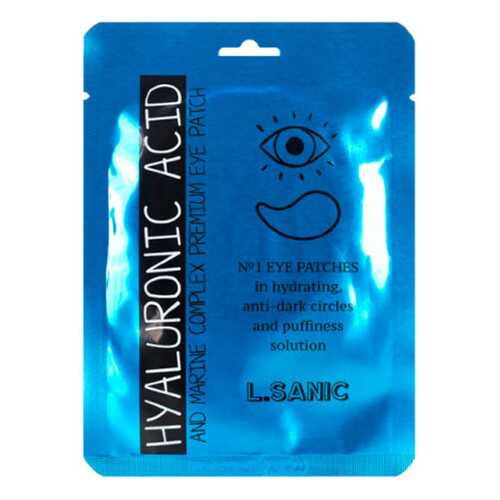 Гидрогелевые патчи L.Sanic Hyaluronic Acid And Marine Complex Premium Eye Patch 2 шт