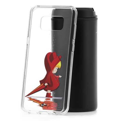 Чехол Samsung Galaxy S8 Plus Kruche Print Девочка с зонтом