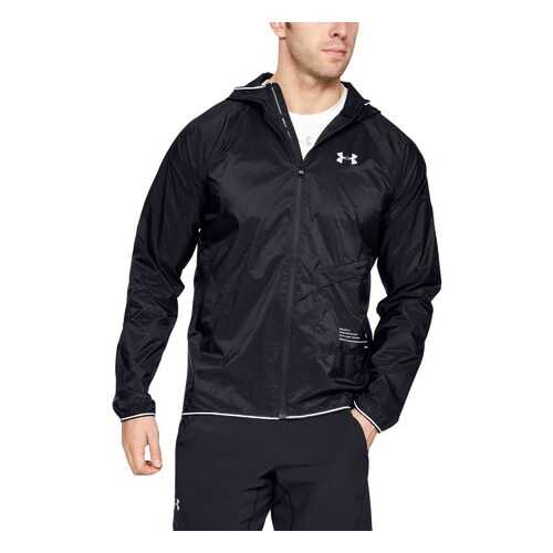 Куртка Under Armour Qualifier Storm Packable Full Zip Hooded, 001 черная, MD