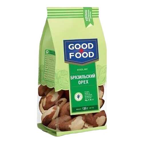 Бразильский орех сушеный Good Food 130 г