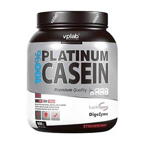 Протеин VPLab 100% Platinum Casein 908 г Strawberry