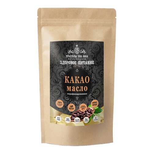 Какао масло Продукты 22 века нерафинированное 200 г