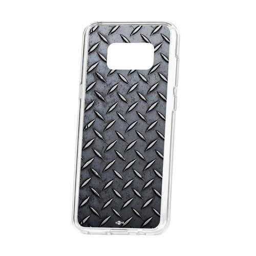 Чехол Kruche Samsung Galaxy S8 Plus Print Сталь