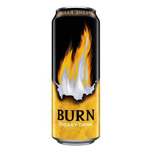 Напиток энергетический Burn Темная энергия 0.449л Россия