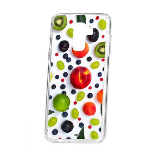 Чехол Samsung Galaxy A6 Plus (2018) A605f Kruche Print Fruits