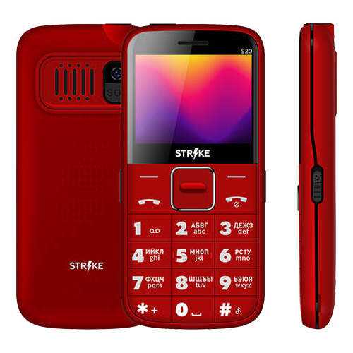 Мобильный телефон STRIKE S20 Red