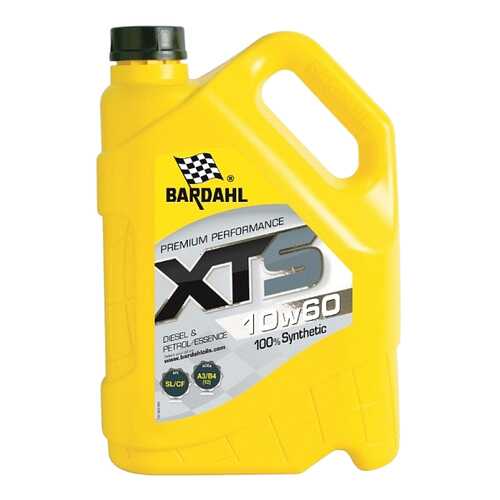 Моторное масло Bardahl XTS 10W-60 5л