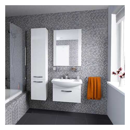 Тумба AQUATON Ария 65 (Лагуна/Балт/Смайл) белый (1A134001AA010) без раковины