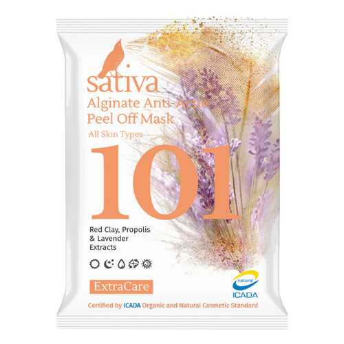 Маска Sativa №101 альгинатная анти-акне, 15г
