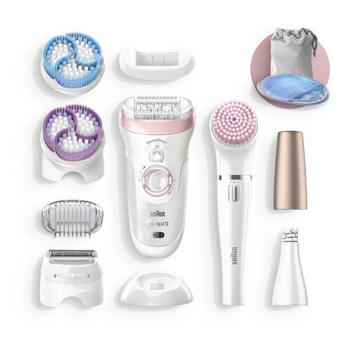 Эпилятор Braun SES 9-975 BS WD + Эпилятор FaceSpa