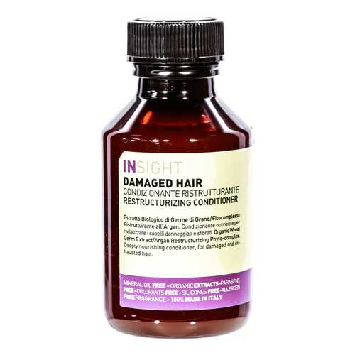 Кондиционер для волос Insight Damaged Hair Restructurizing Condotioner 100 мл