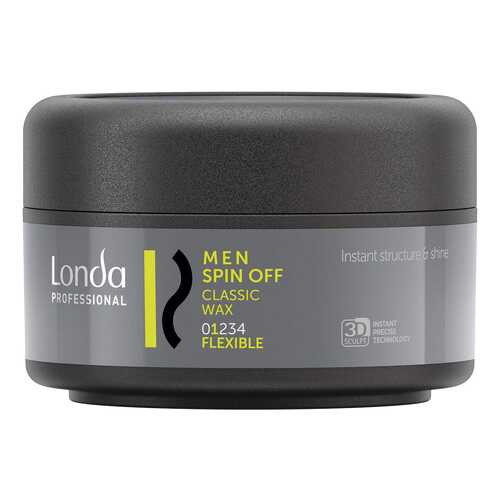 Воск для укладки Londa Professional Men Spin Off Classic Wax 75 мл