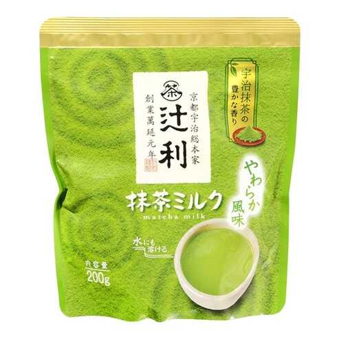 Чай матча Tsujiri маття с молоком - мягкий вкус 200 г