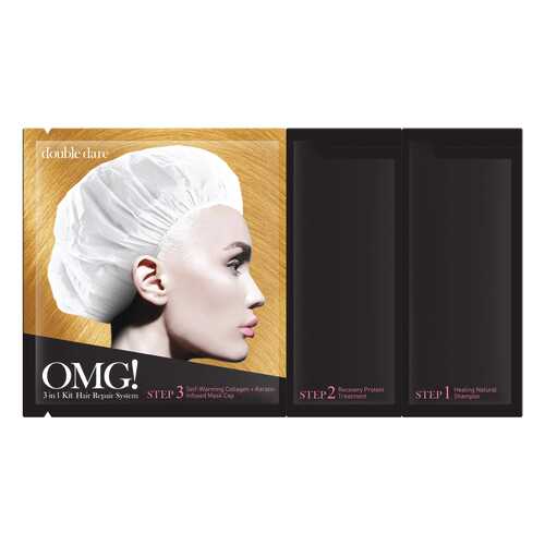Маска для волос Double Dare OMG 3 in 1 Kit Hair Repair System 34 г