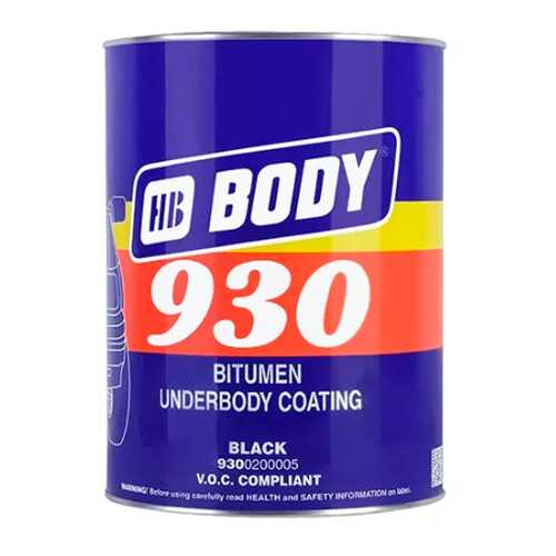 Антикор черный 2,5кг BODY 930 9300200003